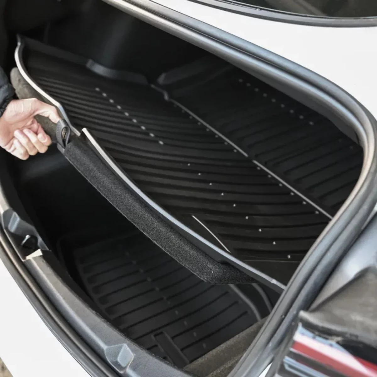 Automatten Tesla Model 3 bj 2019 - 04.2021 Rubber Ecoline - Image 9