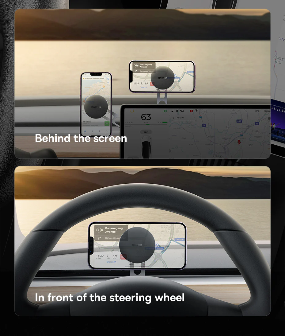 Tesla Model Y en Model 3 Telefoonhouder met MagSafe - Image 4