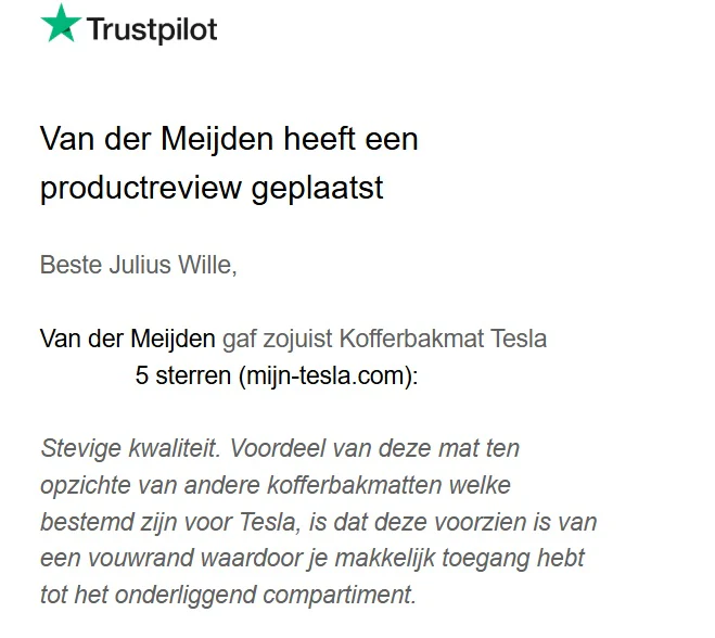 Kofferbakmat Tesla Model Y - Image 5