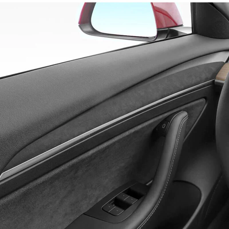 Tesla Model 3 Alcantara Bekleding Deurpanelen Interieur Upgrade