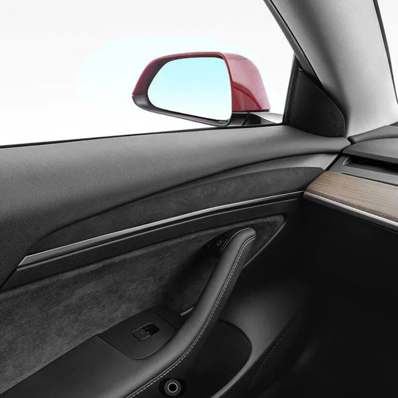 Tesla Model 3 Alcantara Bekleding Deurpanelen Interieur Upgrade - Image 2