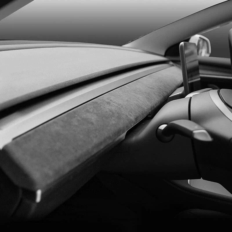 Tesla Model 3 Dashboard Cover Alcantara Luxe Bekleding - Image 2