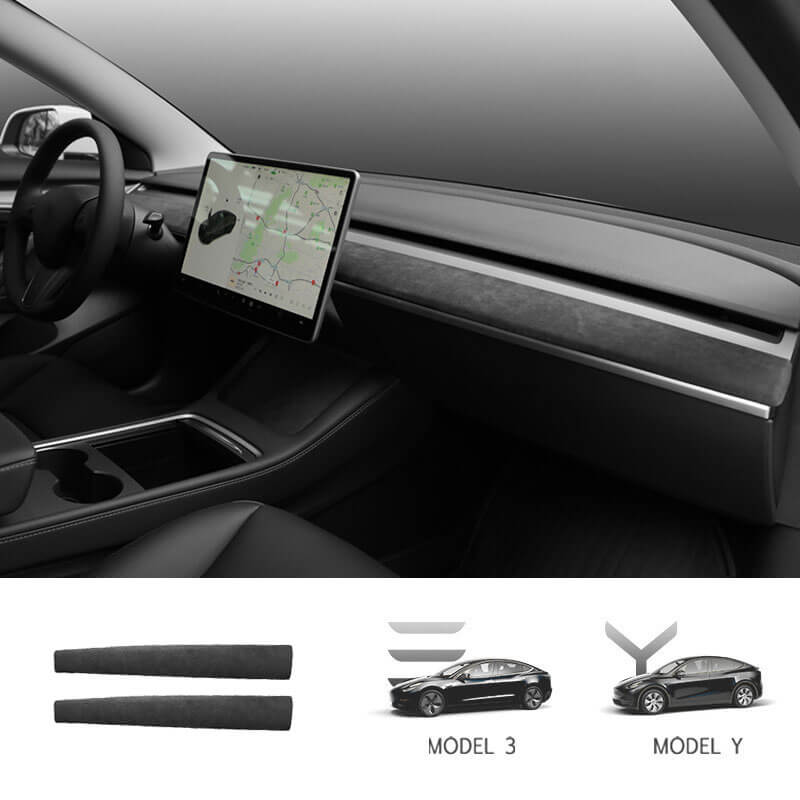 Tesla Model 3 Dashboard Cover Alcantara Luxe Bekleding - Image 5