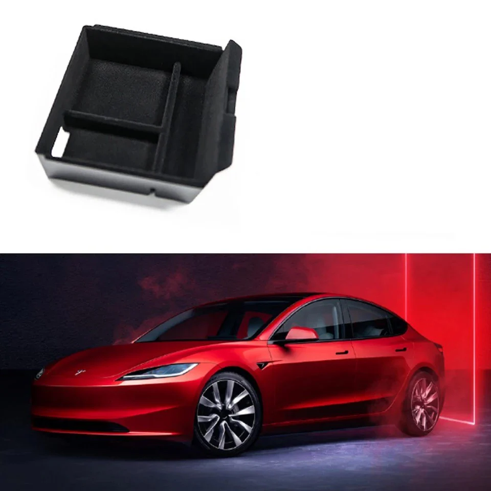 Middenconsole Organizer voor Tesla Model 3 Highland