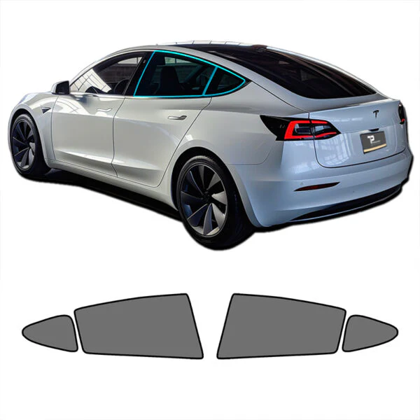 Tesla Model 3 Raamfolie Tinten: UV, Privacy & Warmtewerend