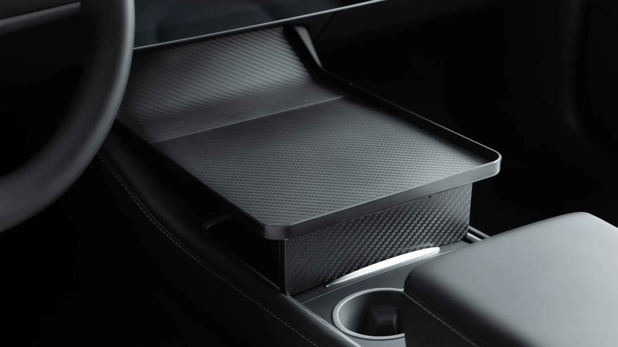 Middenconsole Tafel Tesla Model Y en 3 - Dé Must-have Accessoire voor Tesla Rijders in Nederland en België - Image 3