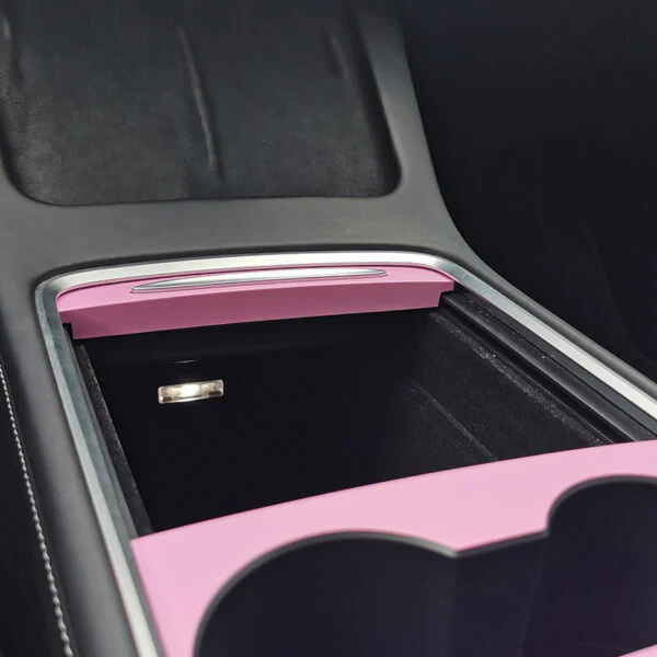 Tesla Model Y en 3 Premium Middenconsole Wrap Folie - Perfecte Pasvorm en Bescherming - Accessoires Nederland & België - Image 5
