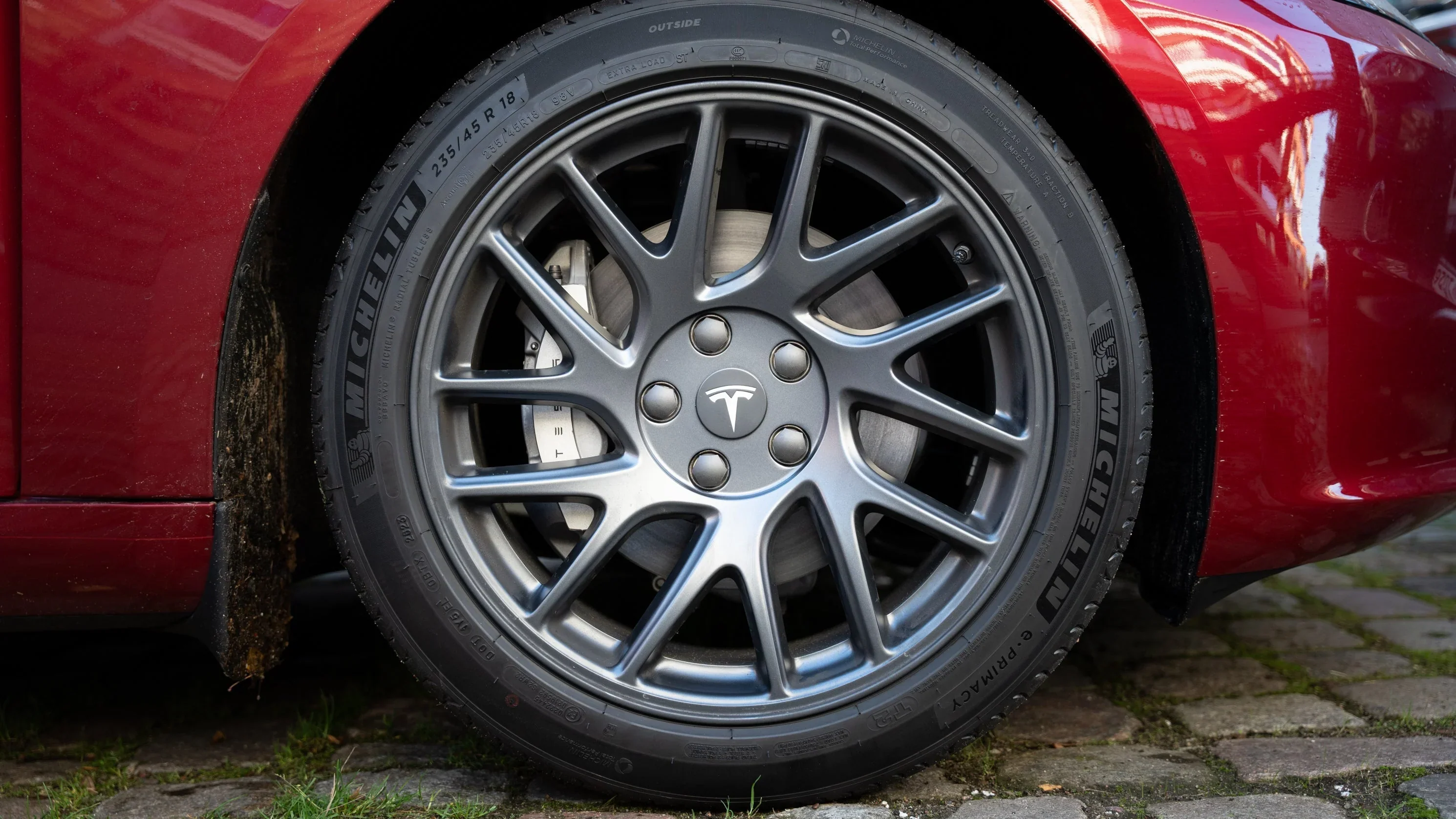 Tesla model 3/Y/S wieldoppen naafdoppen set zwart - Image 11