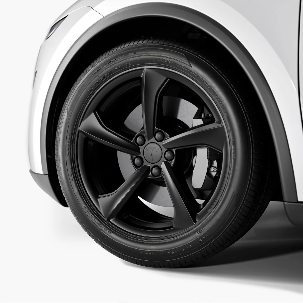 Tesla model 3/Y/S wieldoppen naafdoppen set zwart - Image 4