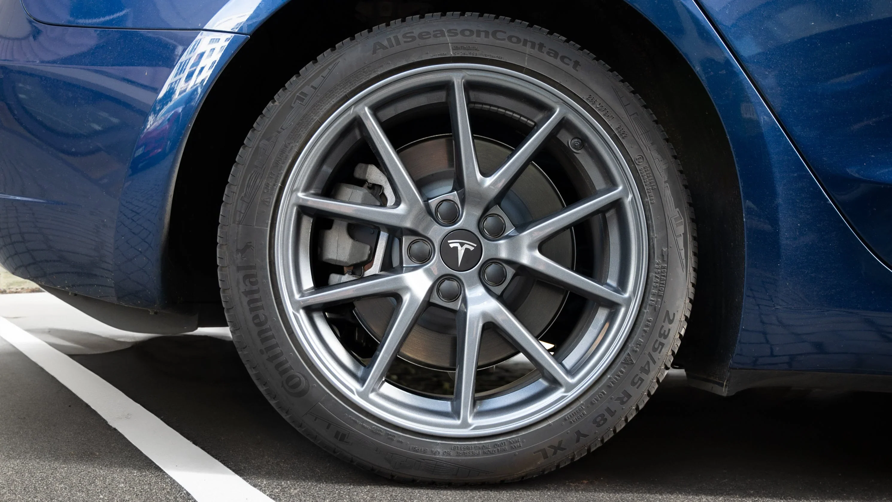 Tesla model 3/Y/S wieldoppen naafdoppen set zwart - Image 9