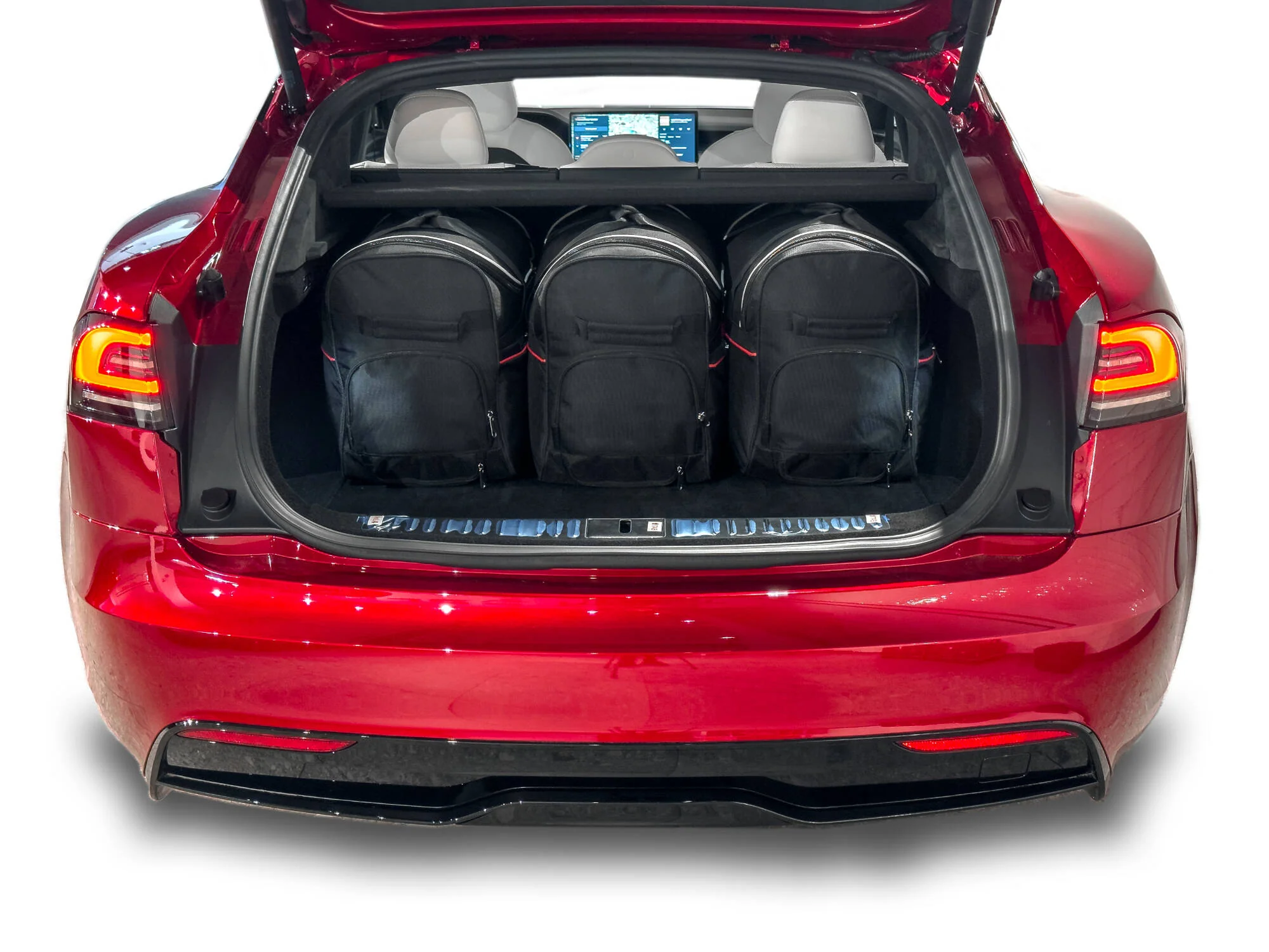 Tesla Model S 2021+ Reistassen Kofferbaktas Set Op Maat - Image 3