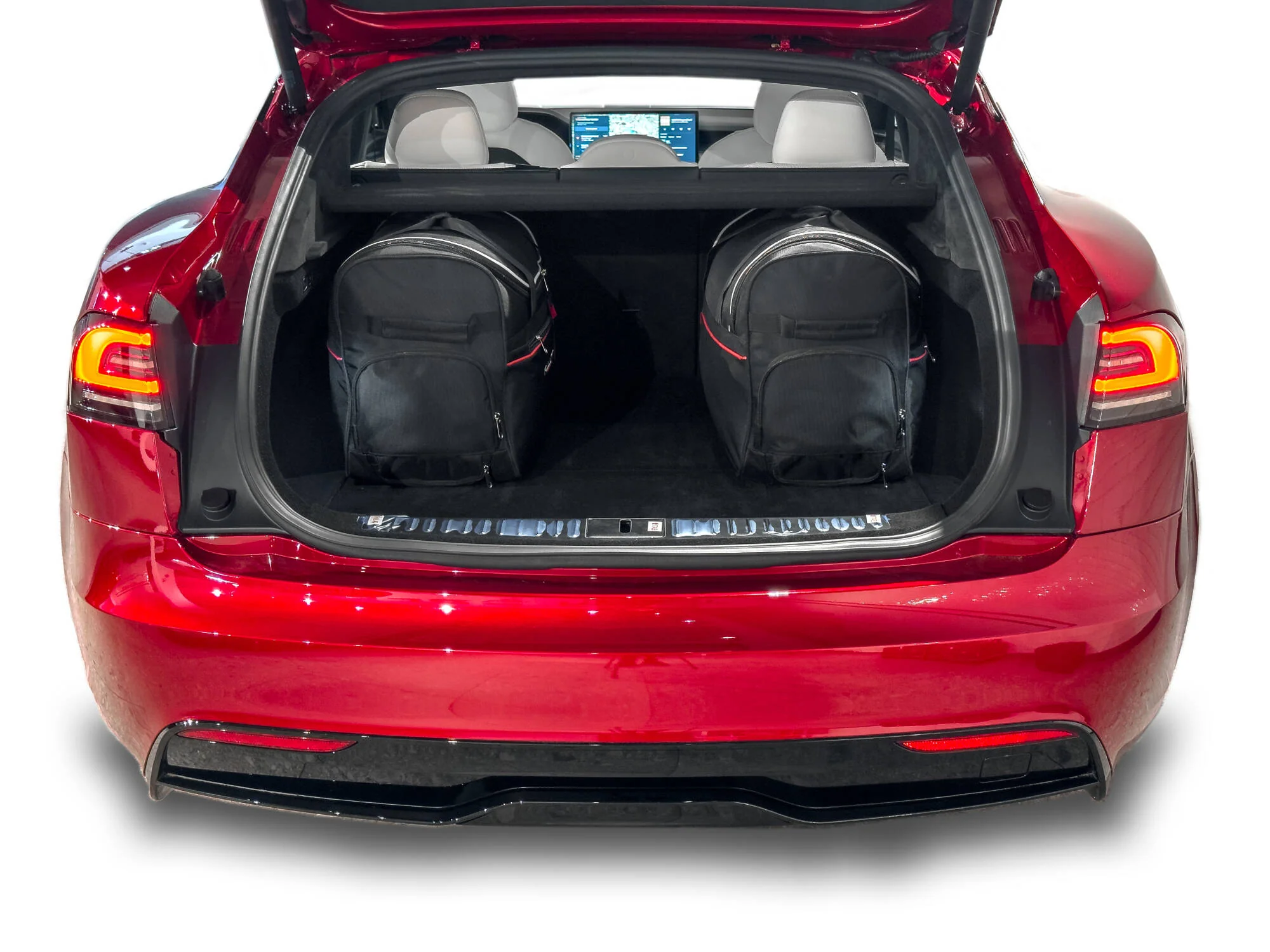 Tesla Model S 2021+ Reistassen Kofferbaktas Set Op Maat - Image 4