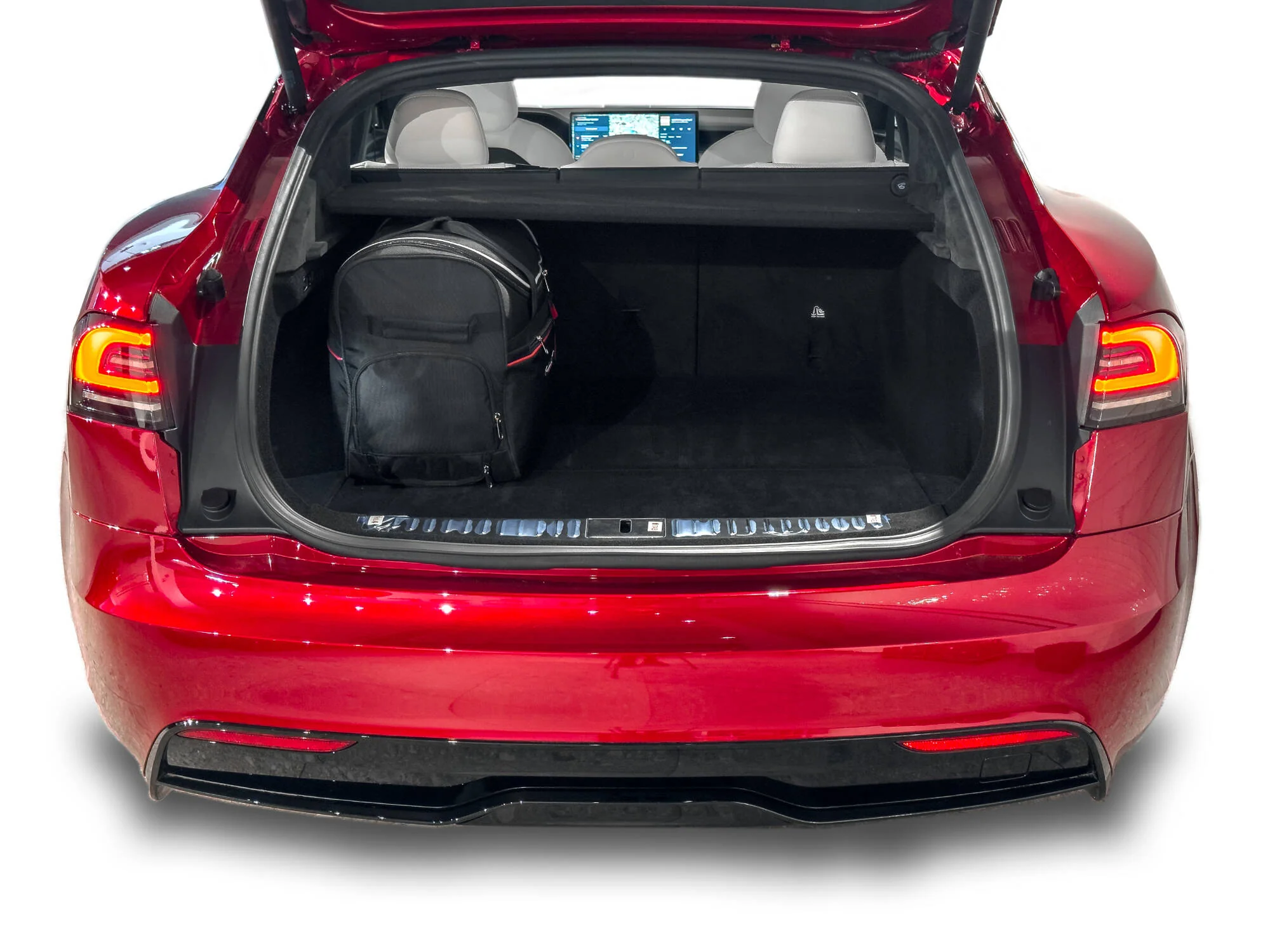 Tesla Model S 2021+ Reistassen Kofferbaktas Set Op Maat - Image 5