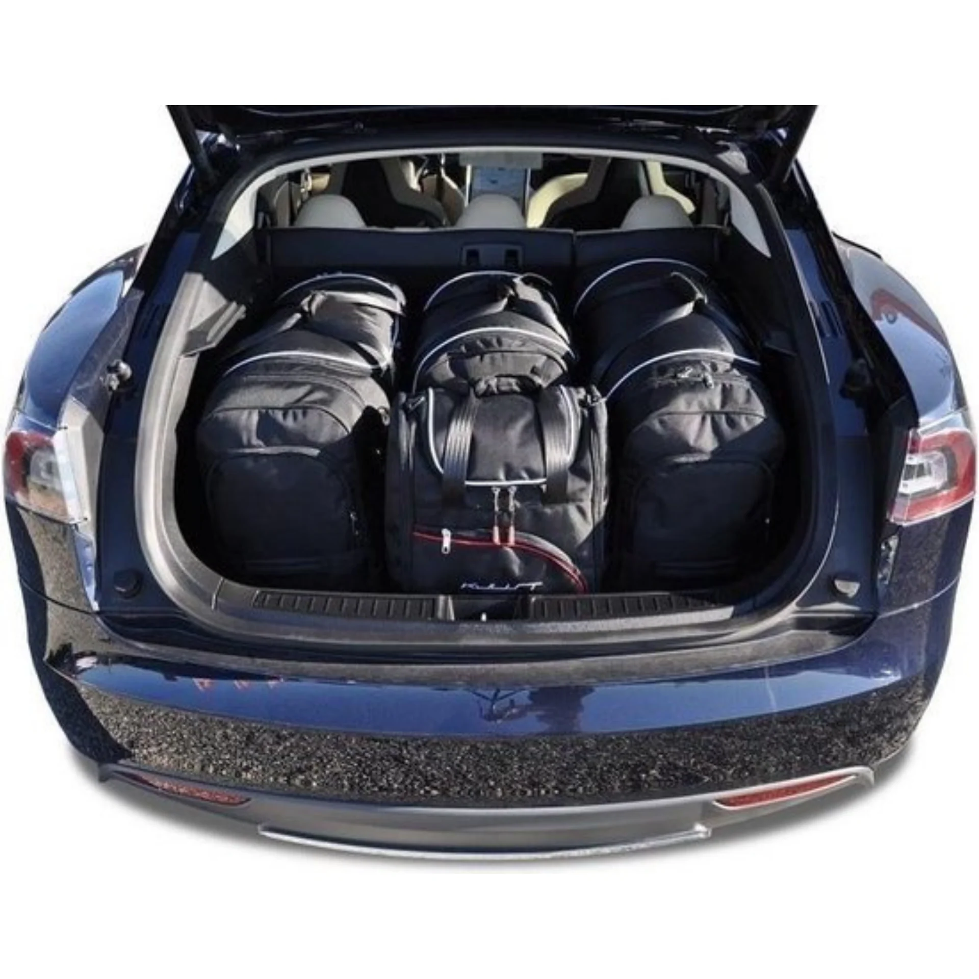 Tesla Model S Bagageruimte Reistassen Kofferbak en Frunk - Image 4