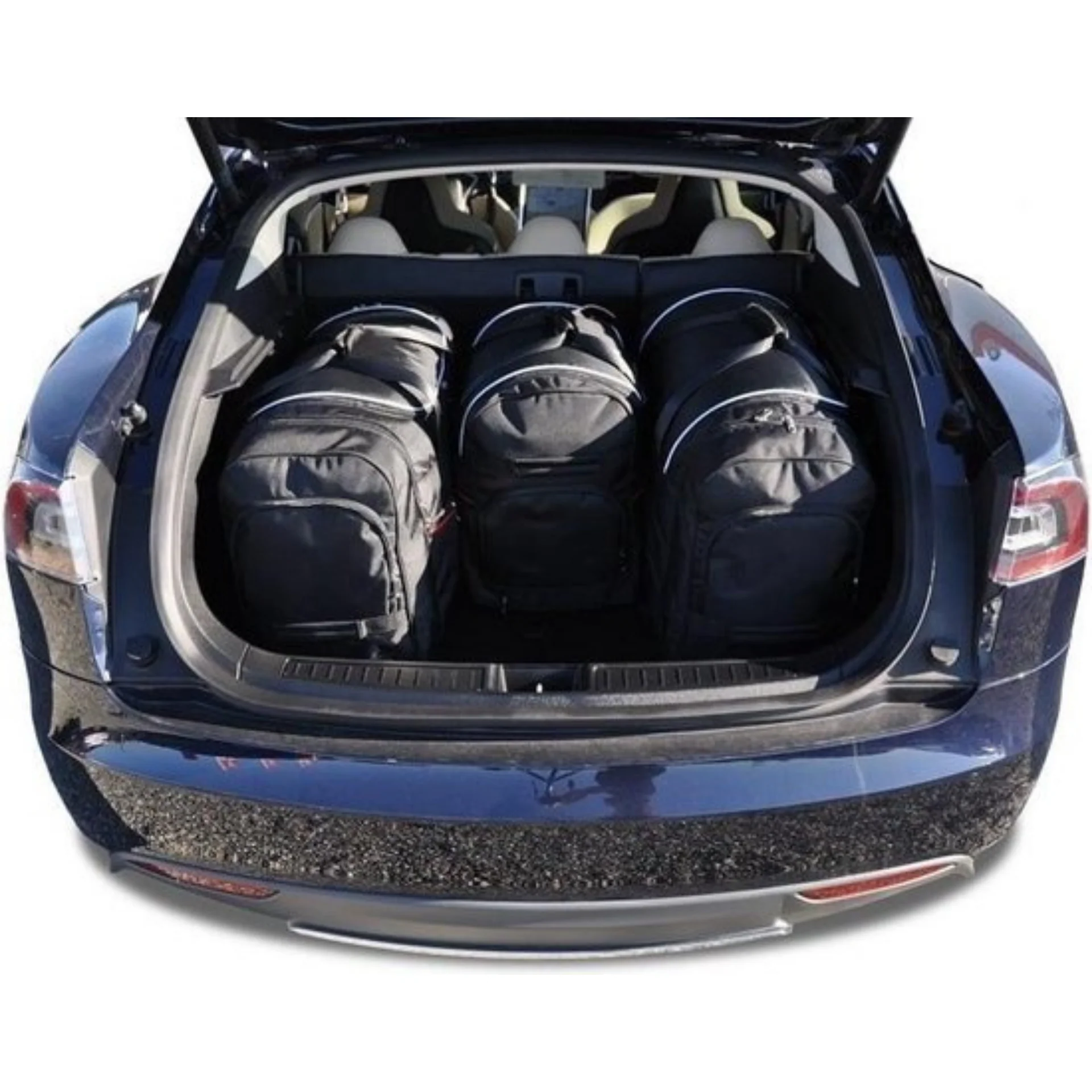 Tesla Model S Bagageruimte Reistassen Kofferbak en Frunk - Image 5