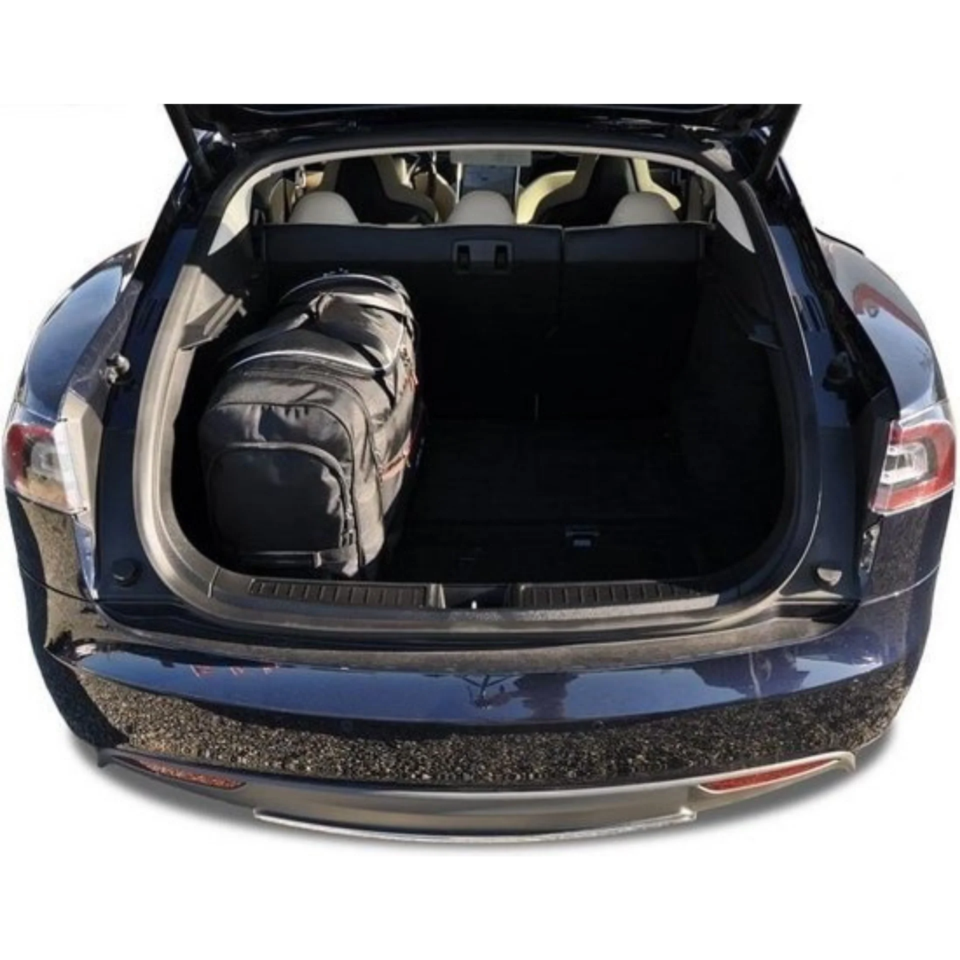 Tesla Model S Bagageruimte Reistassen Kofferbak en Frunk - Image 7