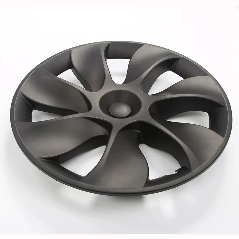 Tesla Model Y 19 inch Turbine Wieldoppen Mat Zwart - Image 3