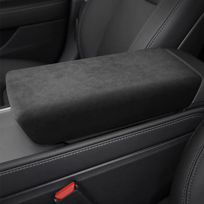 Tesla Model Y Alcantara Armsteun Cover