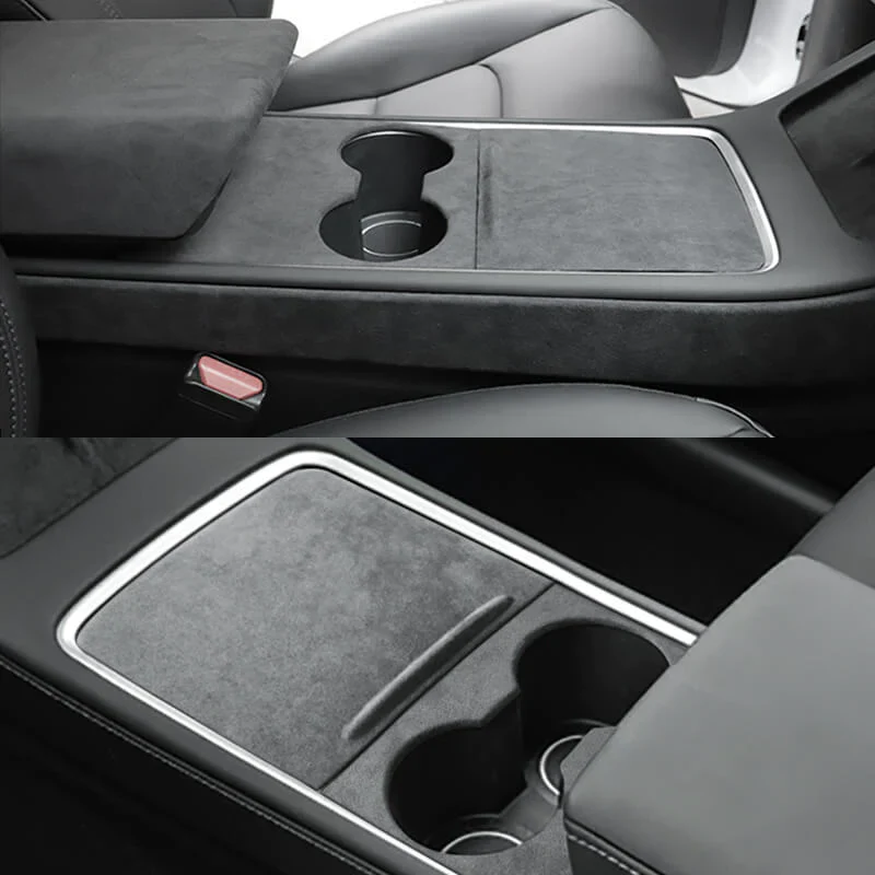 Alcantara Middenconsole Interieur Bekleding Tesla Model Y