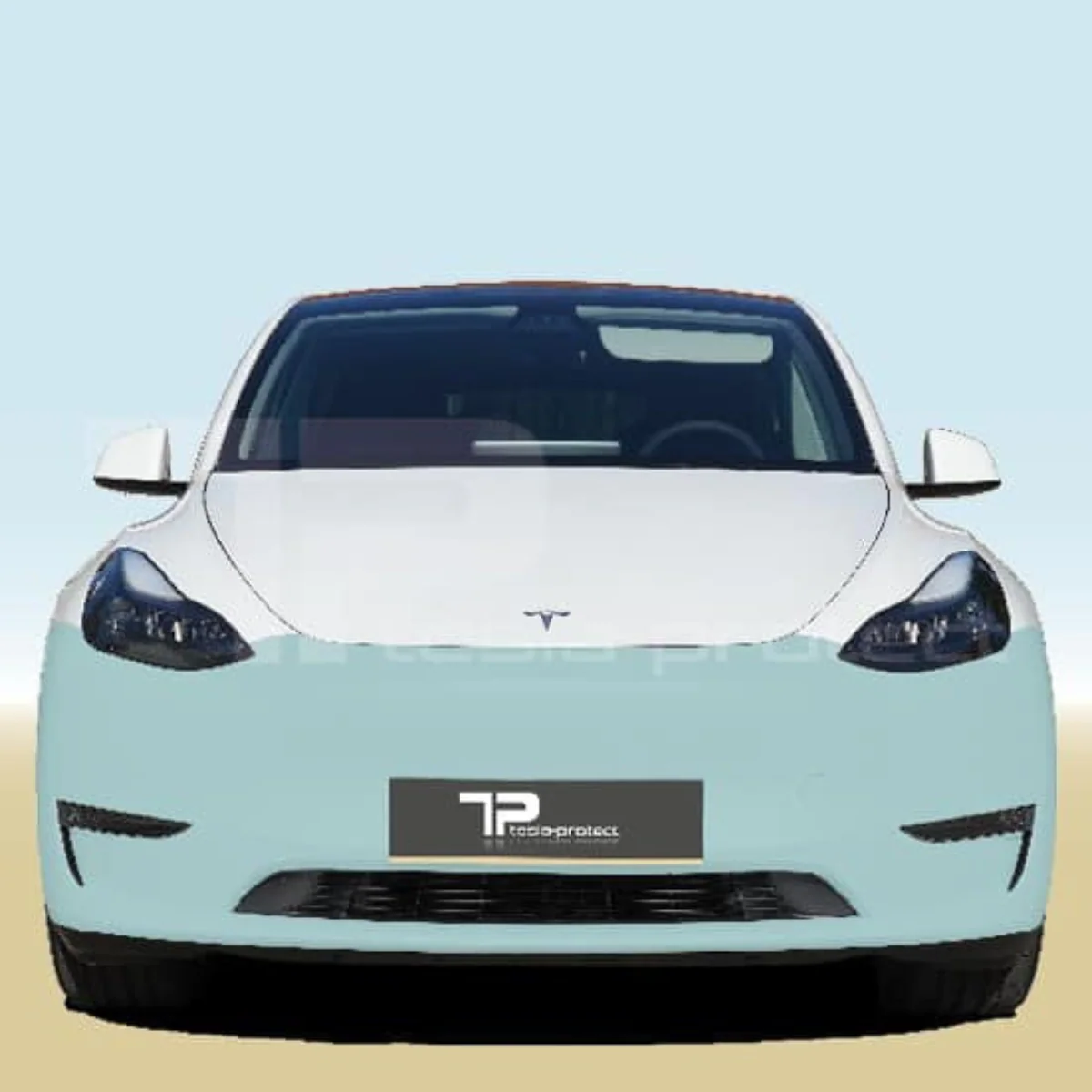 Tesla Model Y Bumper Protection Film PPF