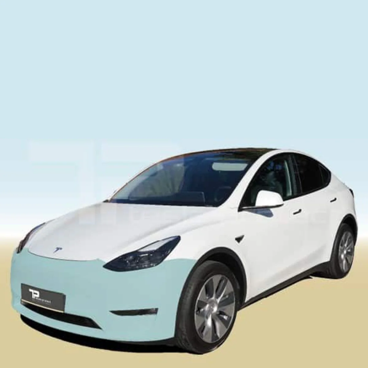 Tesla Model Y Bumper Protection Film PPF - Image 2