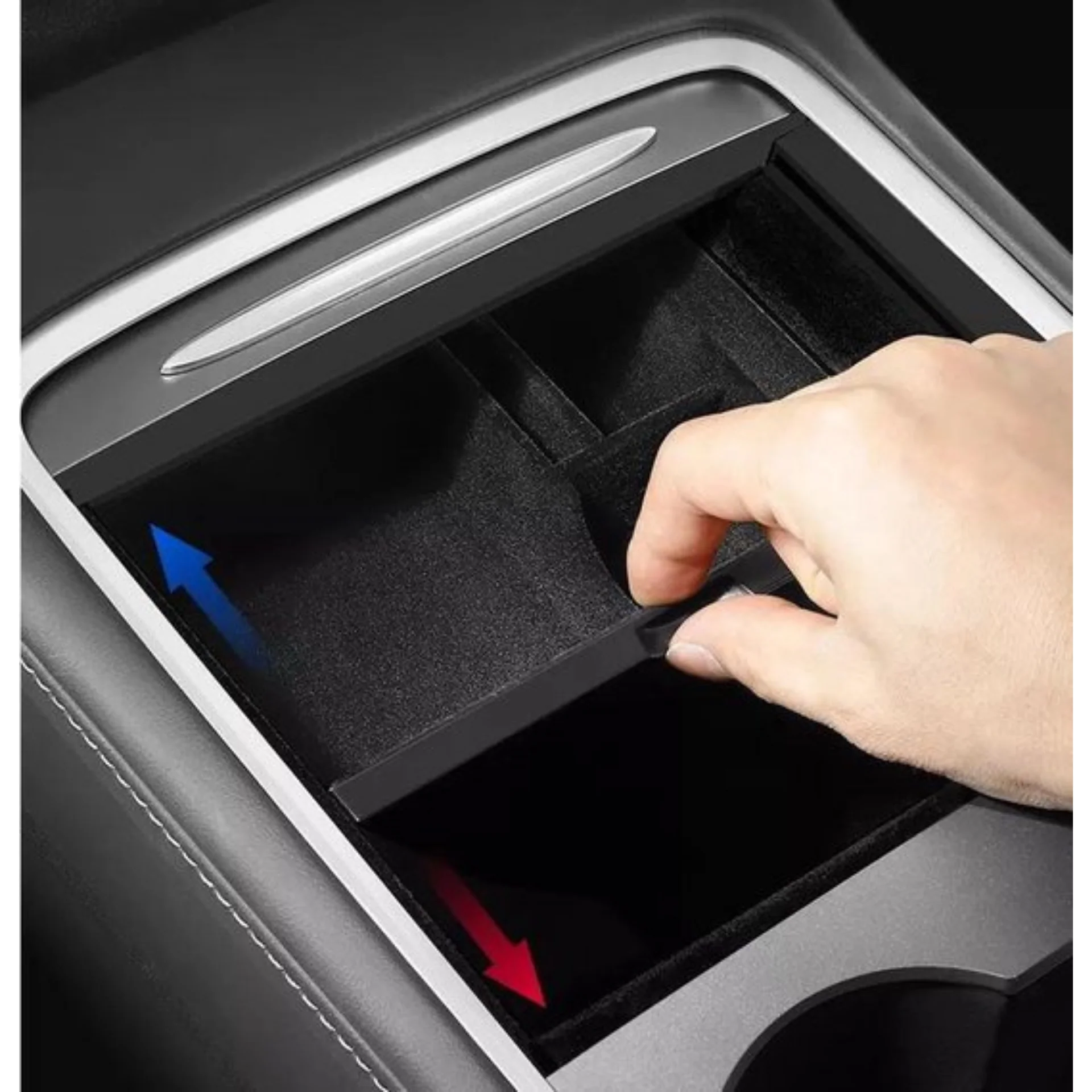 Tesla Model Y en 3 Organizer Set Console en Armsteun - Image 3