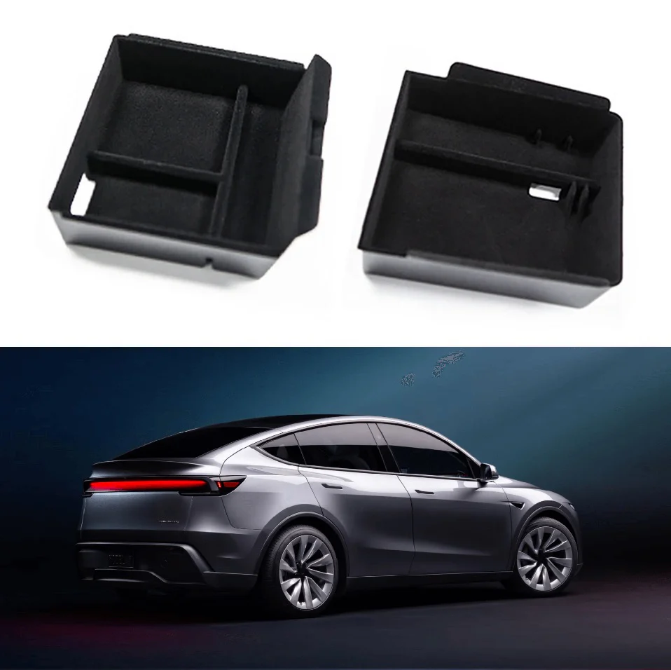 Tesla Model Y Juniper 2025+ Organizer Set Console Armrest