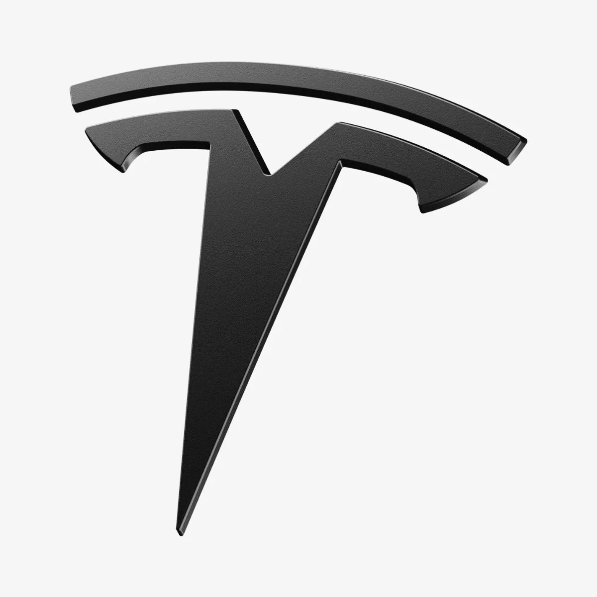 Tesla Model Y Logo Zwart Juniper
