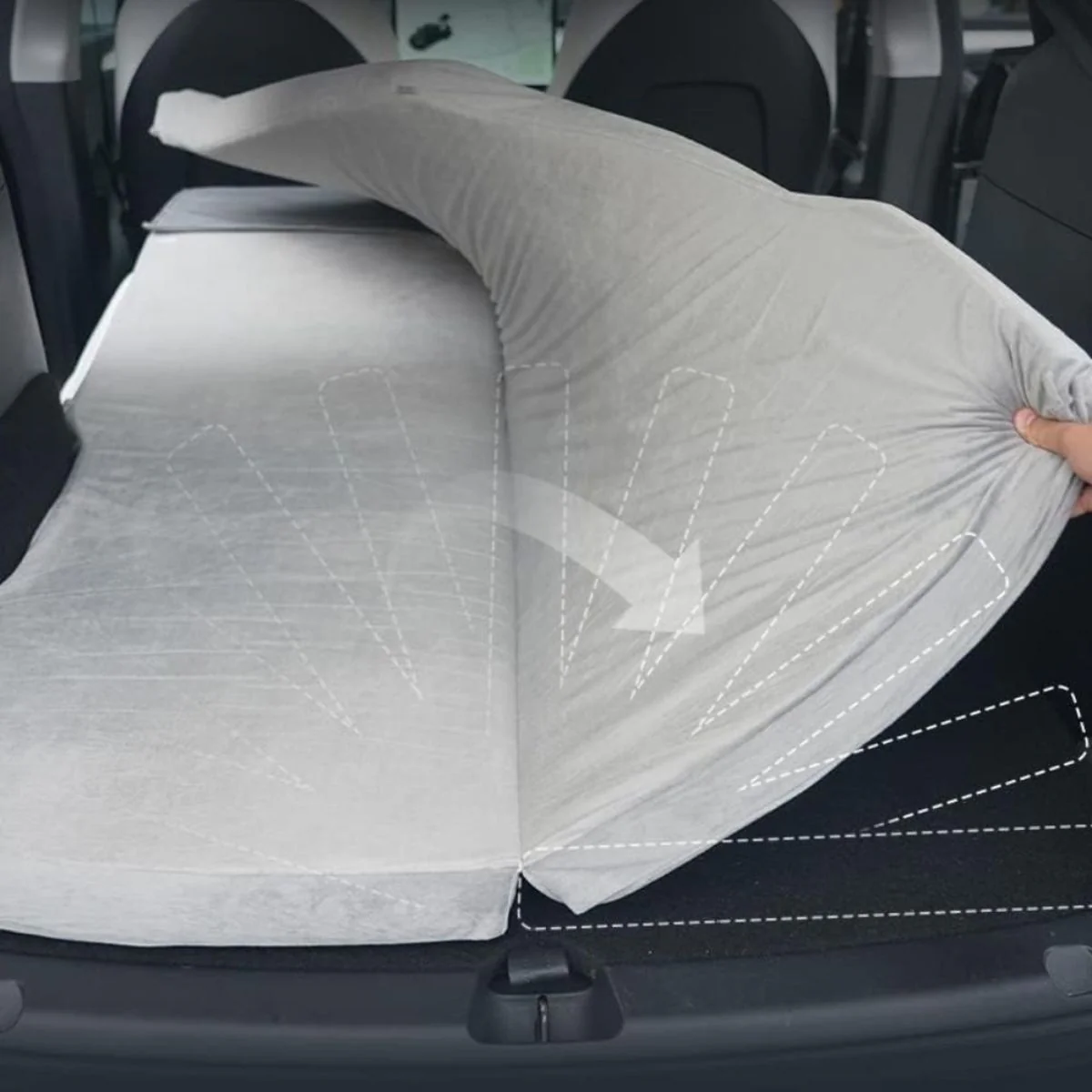 Tesla Model Y Matras Traagschuim - Image 2
