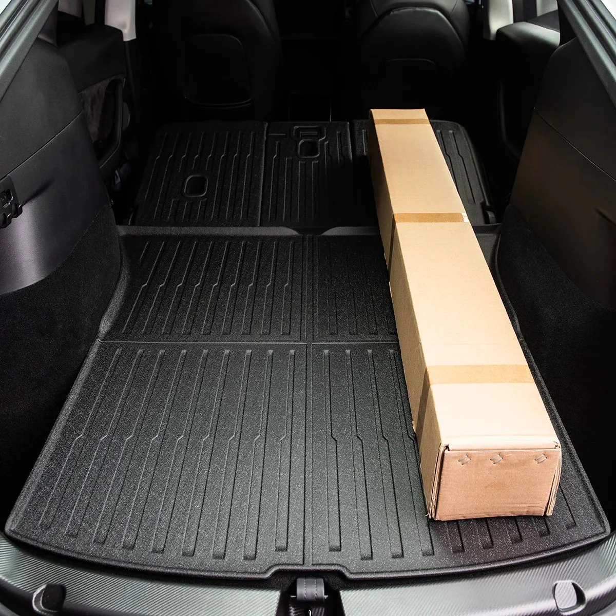 Tesla Model Y Mattenset Rubber Ecoline bj 2021 - 02.2025 - Image 8