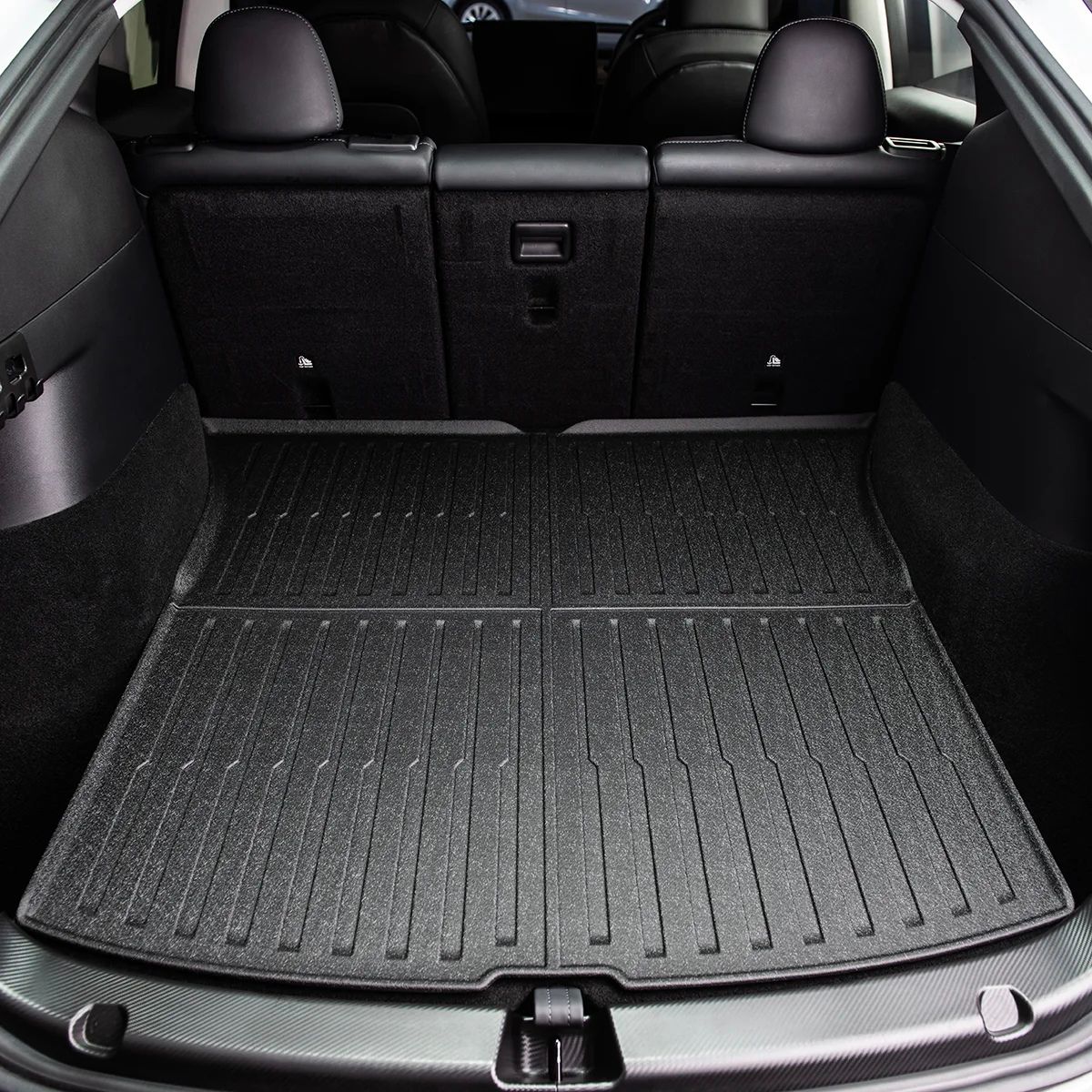 Tesla Model Y Mattenset Rubber Ecoline bj 2021 - 02.2025 - Image 9