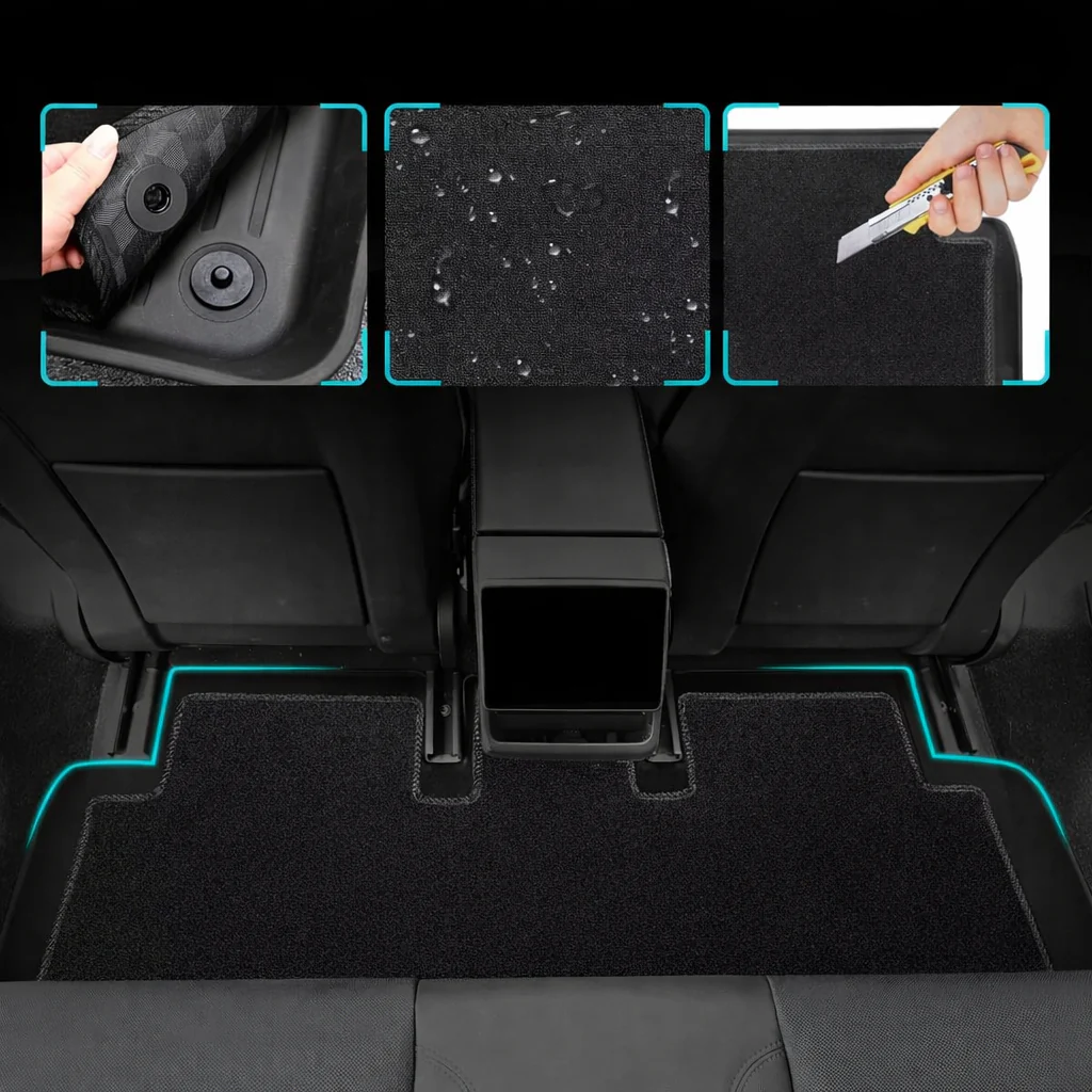 Tesla Model Y Mattenset Rubber Juniper Ecoline - Image 5