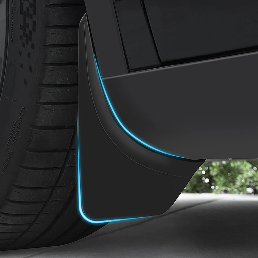Tesla Model Y Spatlappen Mud Flaps Set - Voor & Achter - Image 3