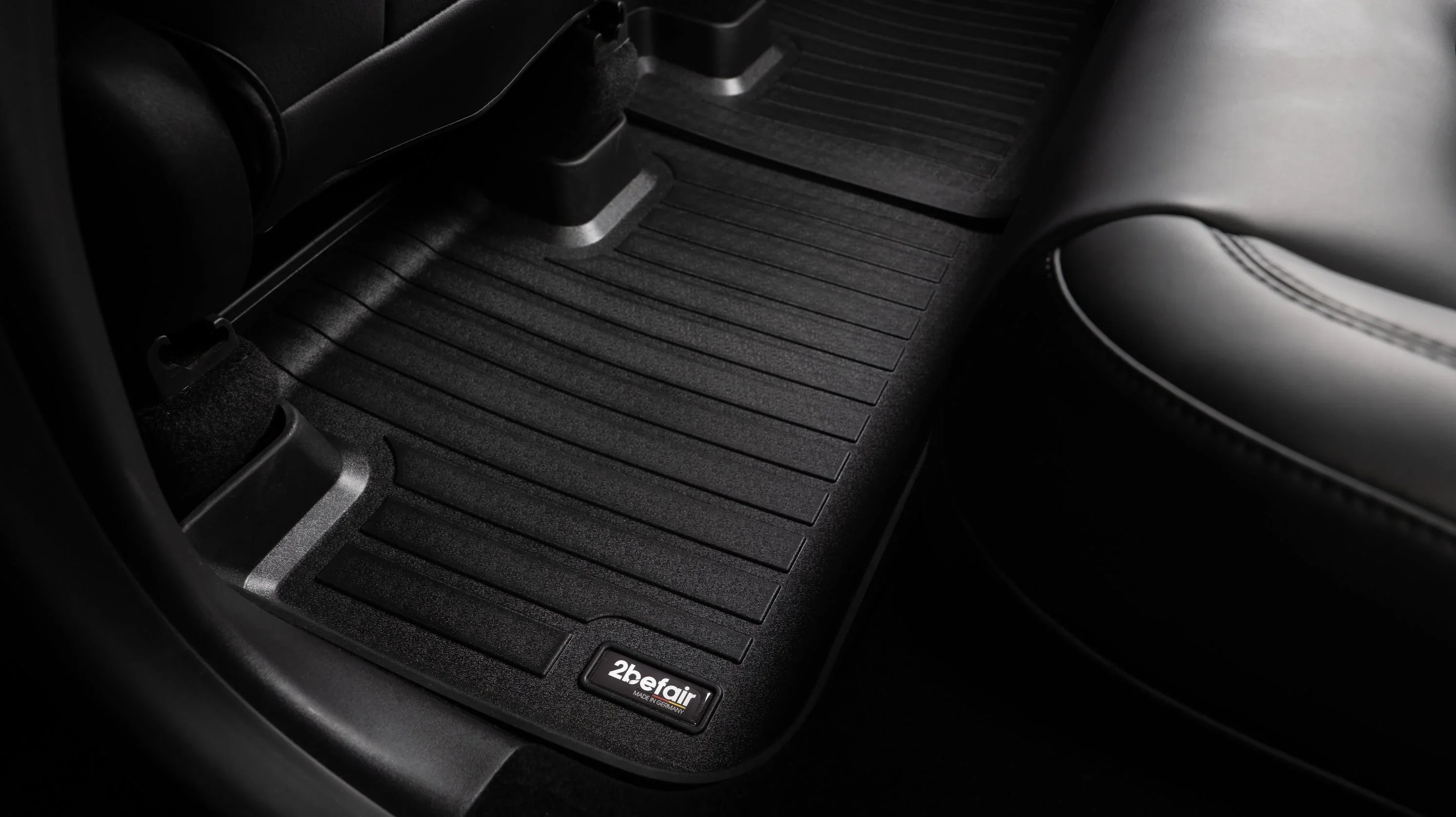 Tesla Model Y Vloermatten Rubber All Weather Complete Set - Image 9