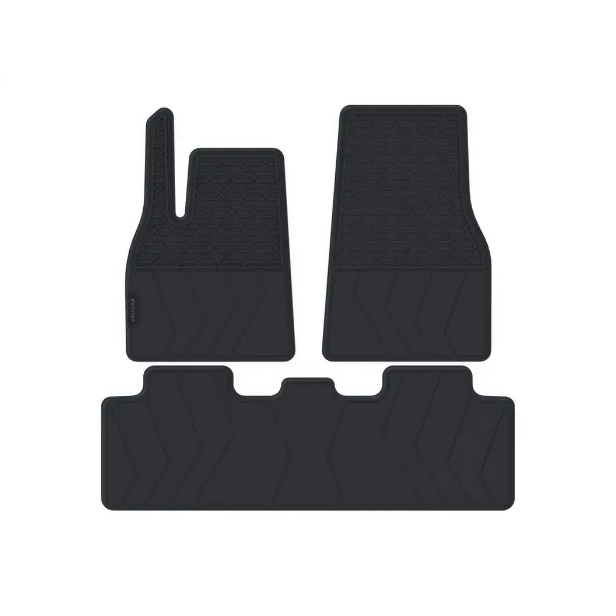 Tesla Model Y Vloermatten Rubber Interieur Juniper 2025+ - Image 2