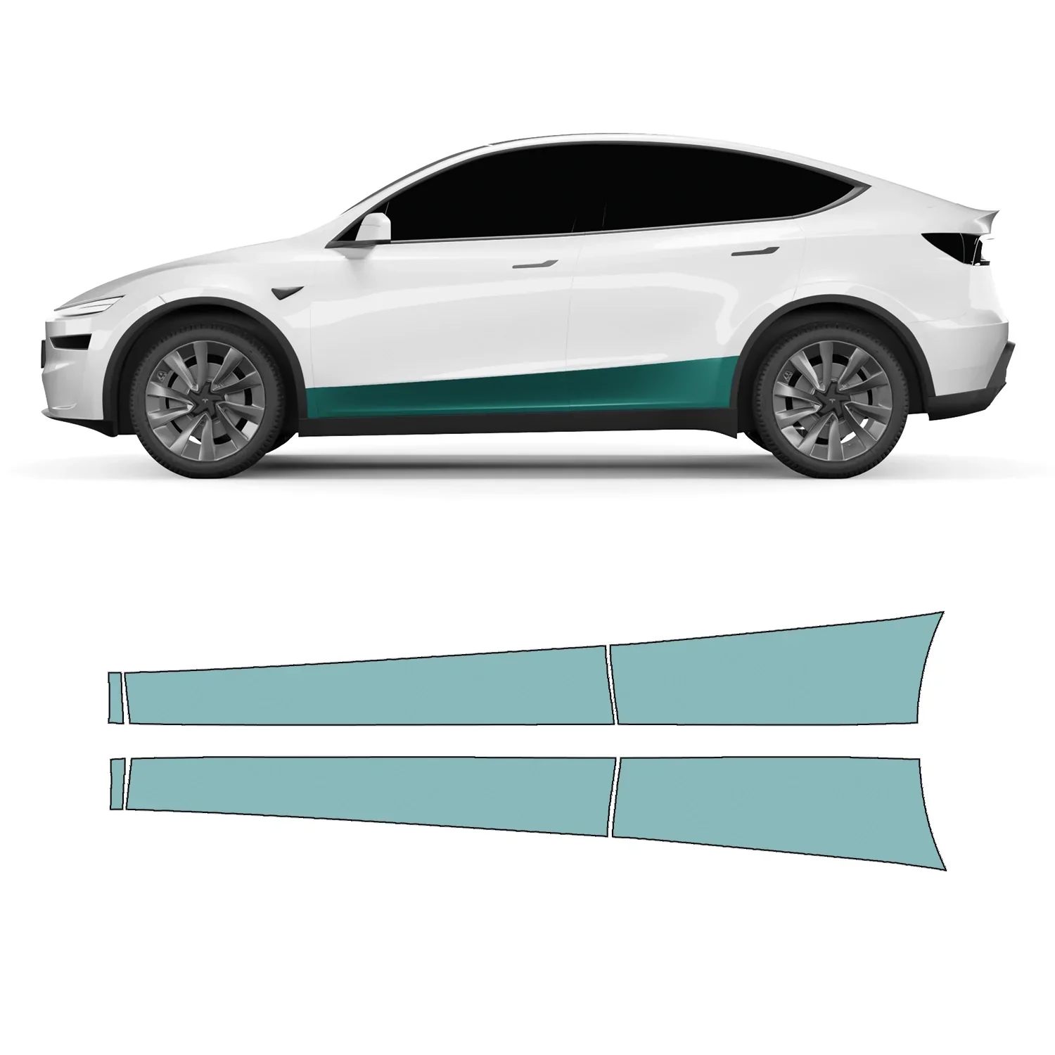Tesla PPF Model Y 2025+ Juniper Sidekit