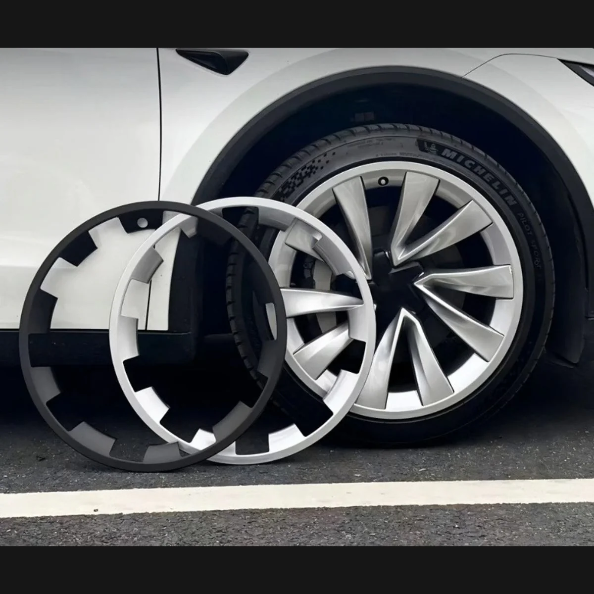 Velgbeschermer Tesla Model Y Juniper 2025+ 20 inch - Image 4