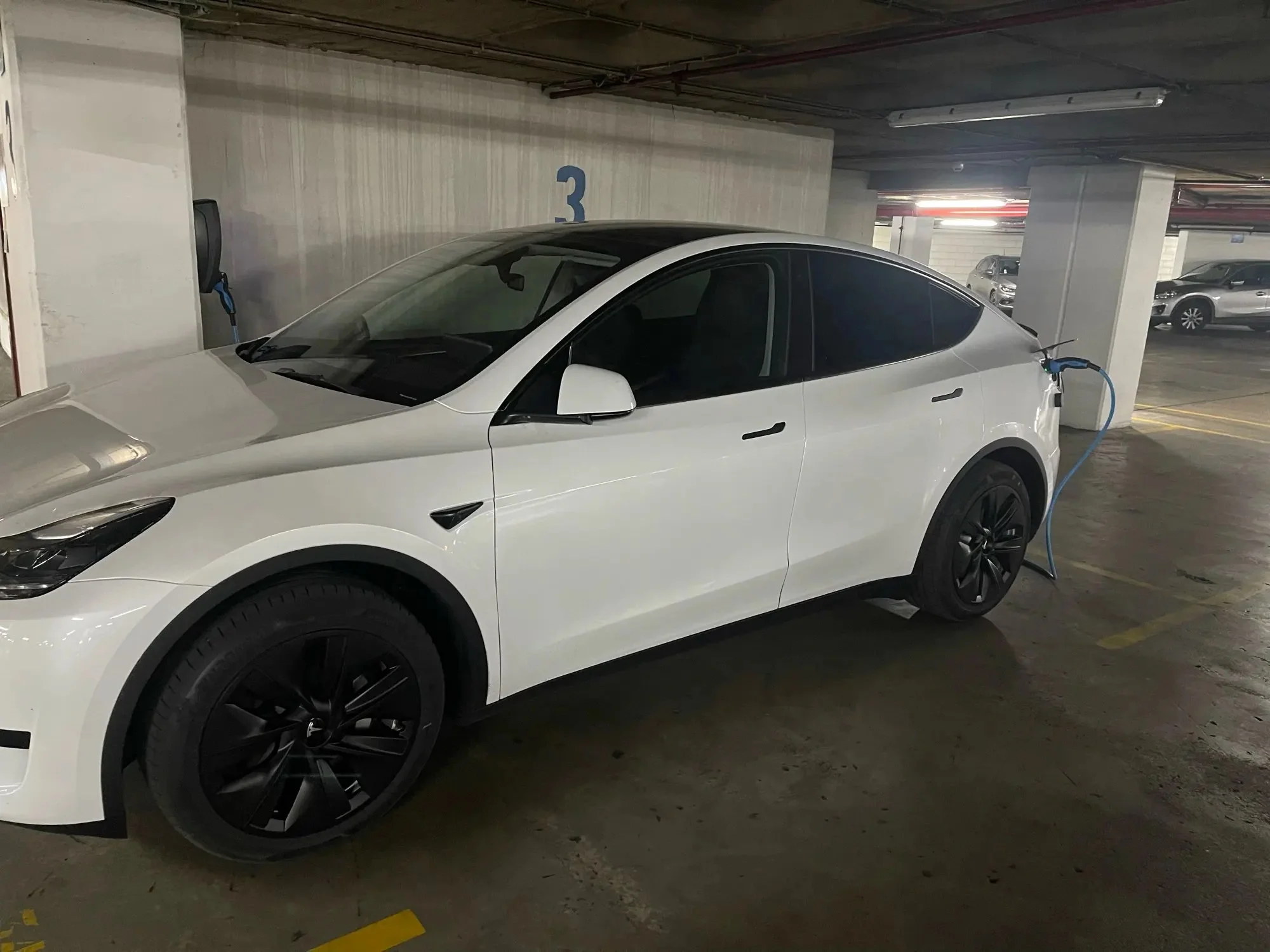 Wieldoppen Tesla Model Y 19 inch Gemini Zwart - Image 4