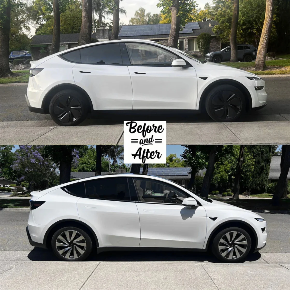 Wieldoppen Tesla Model Y Juniper 2025+ Helix 19 inch - Image 7
