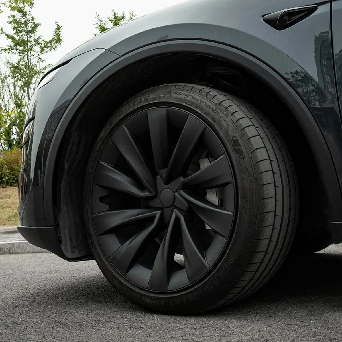 Wieldoppen Tesla Model Y Juniper 2025+ Helix 20 inch zwart - Image 5