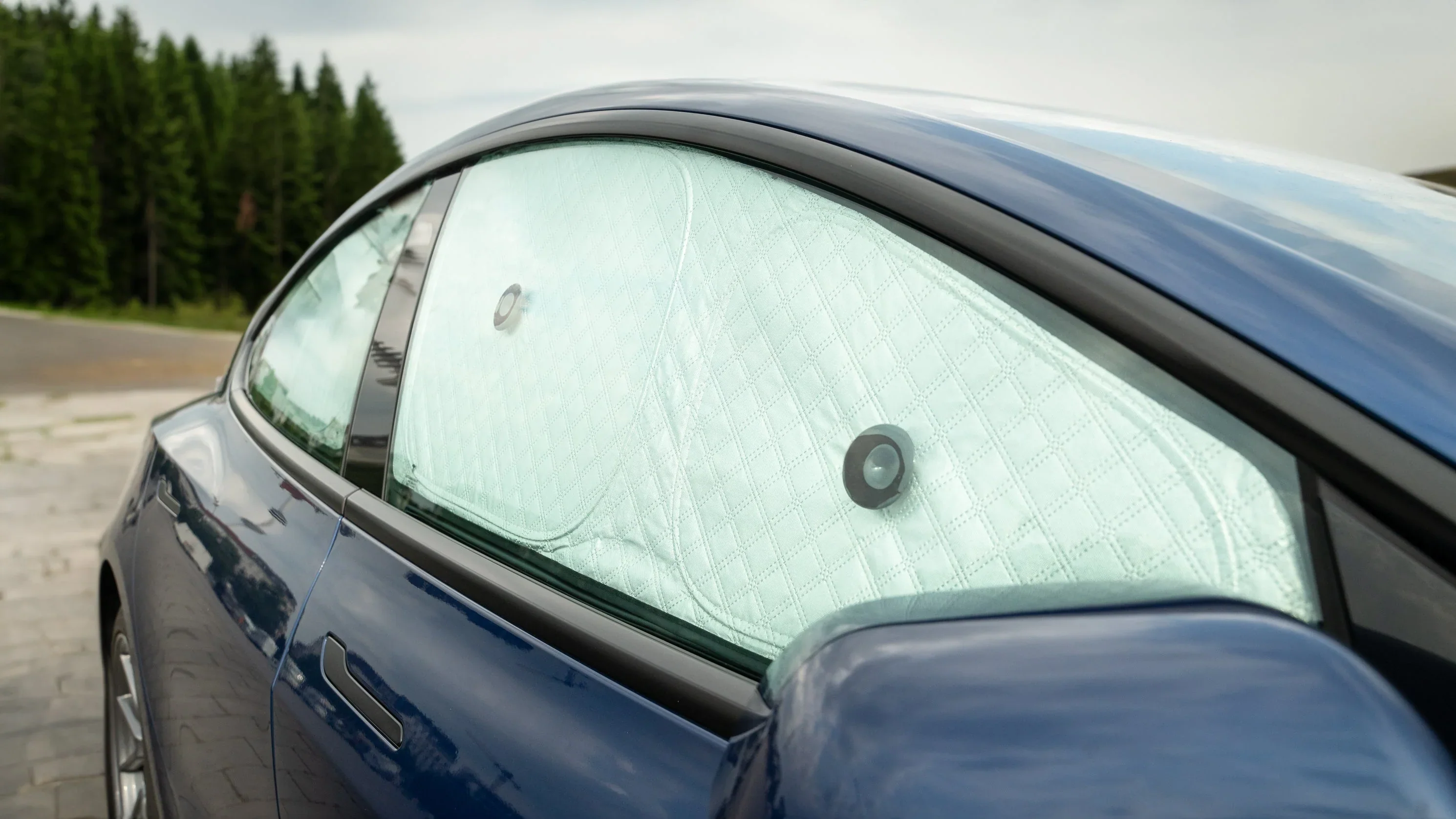 Zonnescherm Tesla Model 3 zijruiten en achterruit - Image 3